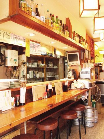 居酒屋大ちゃん カウンター席